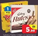 Galaxy / Twix Flutes / Twix Cream / Caramel