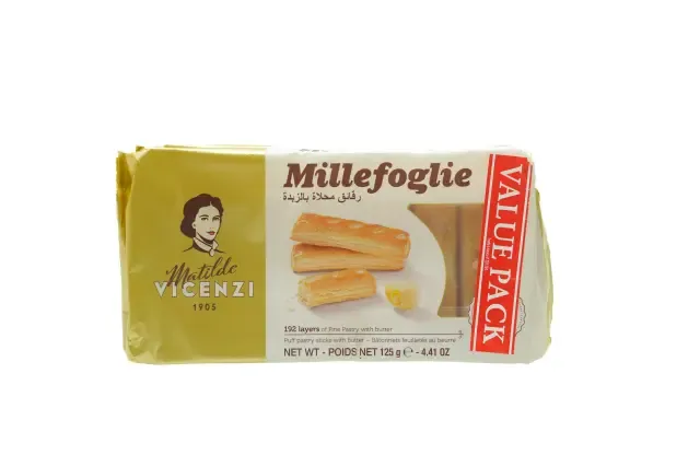 Vicenzi Puff Pastry Stick 125Gmx2Pcs