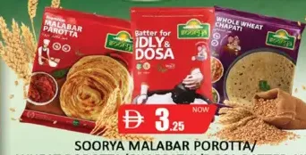 Soorya Malabar Porotta/Wheat Porotta/Chappathi/Dosa Batter