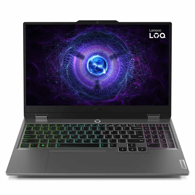 Lenovo LOQ 15IRX9 Gaming Laptop, Intel Core i7-13645HX, 16GB RAM, 512GB SSD, NVIDIA GeForce RTX 4050 6GB, 15.6-Inch FHD IPS 144Hz, Windows 11 Home, Luna Grey, 83DV01H5AX