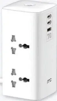 Mycandy Power Socket 70W White PS-D100