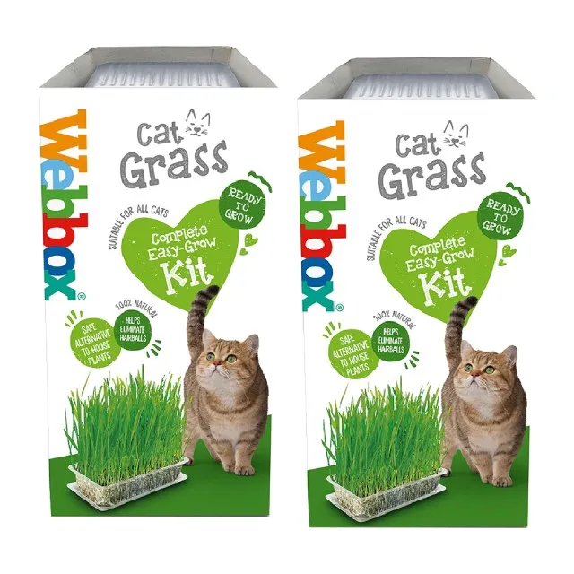 Webbox Cat Treats Grass