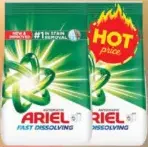 Ariel Fast Dissolving Laundry Detergent Powder