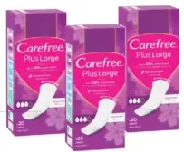 Carefree panty liners assorted