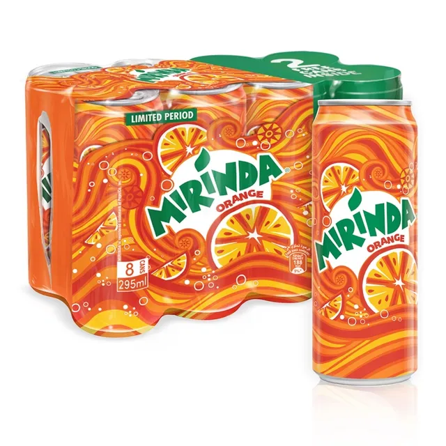 Mirinda Miranda Orange 295Mlx8Pcs
