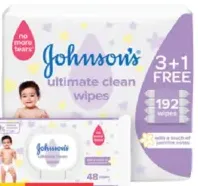 Johnson's Ultimate Clean Wipes
