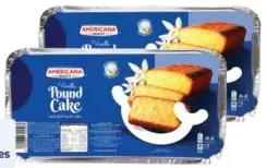 Americana Pound Cake Assorted
