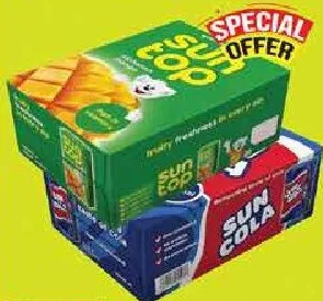 Suntop/Suncola Juice Assorted