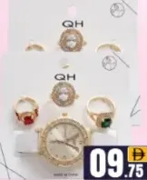 QH Watch With Ring Assorted