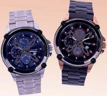 Ranger Men's Chain Watch Assorted