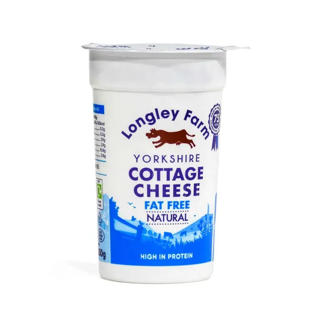 Longley Farm Longley Natural Cottage Cheese Fat Free