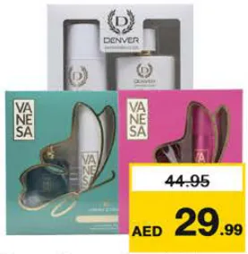 Denver/Vanesa EDP + Deodorants Assorted