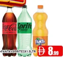 Cola + Fanta + Sprite