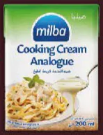 Milba بديل كريمة الطبخ