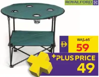 Royalford Round Camping Table