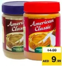 American Classic Peanut Butter Creamy/Crunchy