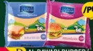 الروابي جبن شرائح للبرجر/الساندويتش