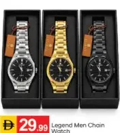 Legend Men Chain Watch