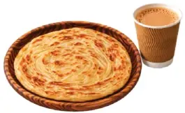 Paratha With Karak Tea