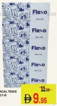 Flexo Facial Tissue 2 ply
