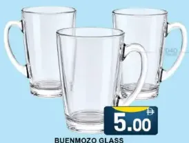 Buenmozo كوب زجاجي Bm1431