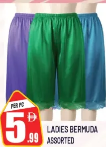 Ladies Bermuda Assorted