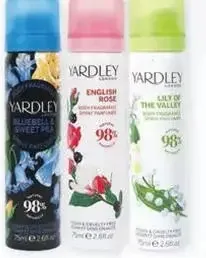 Yardley بخاخ مزيل عرق دوف