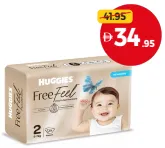 Huggies حفاضات FreeFeel بمقاسات متنوعة