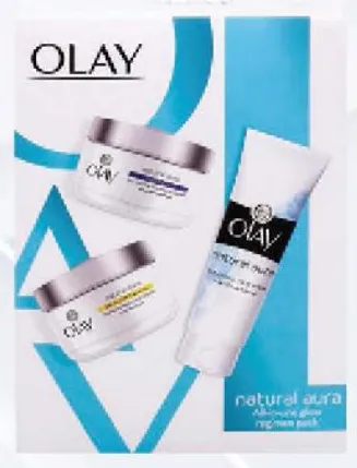 Olay كريم النهار + كريم الليل + غسول الوجه أولاي