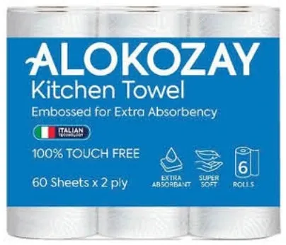 Alokozay مناديل مطبخ 2ply