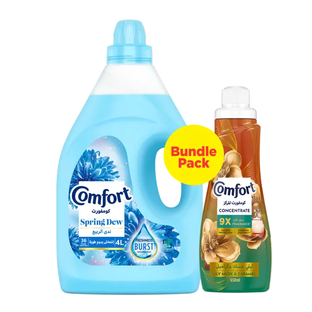 Comfort Concentrated Fabric Softener - Spring Dew & Musk +