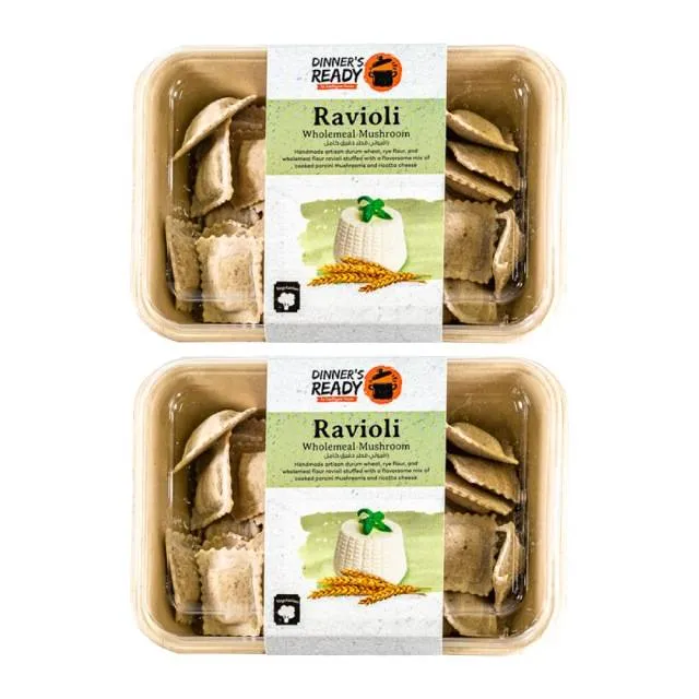 Dinner's Ready رافيولي بالقمح الكامل