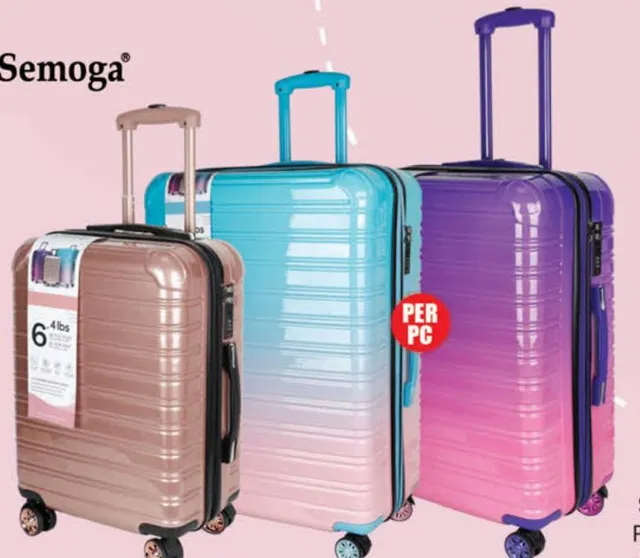 Semoga Abs + Pc Expandable Trolley Lj-103