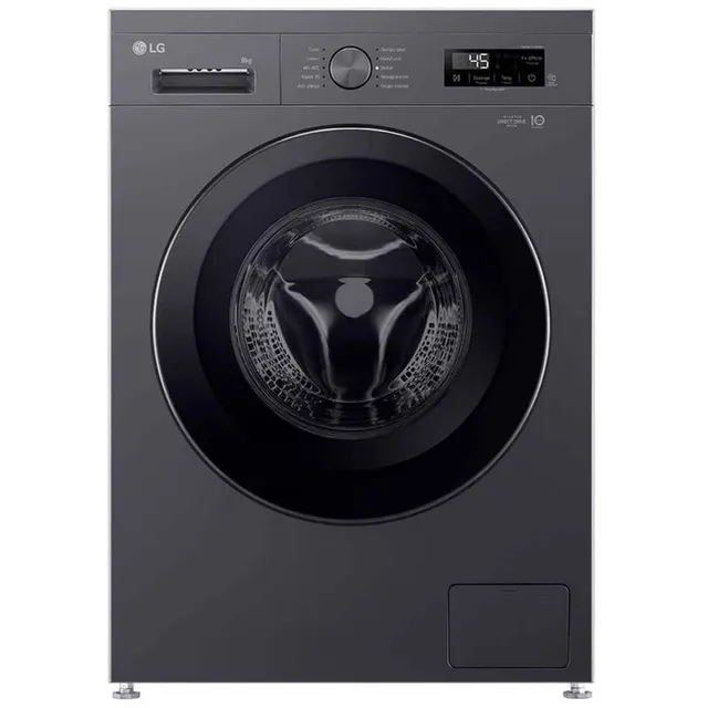 LG Front Loading Washing Machine F2Y1VYP6J Middle Black (International Version)
