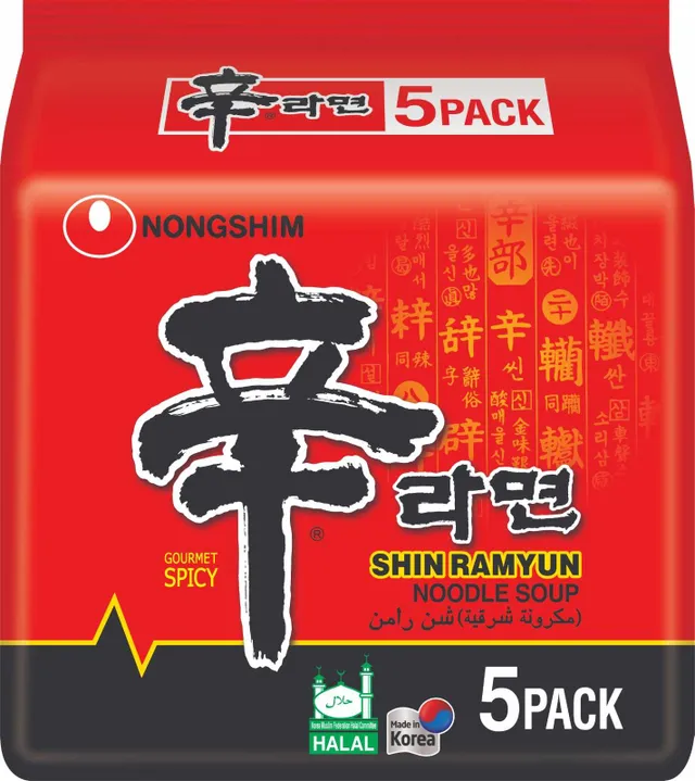 Nongshim Shin Ramyun Spicy Noodle Soup