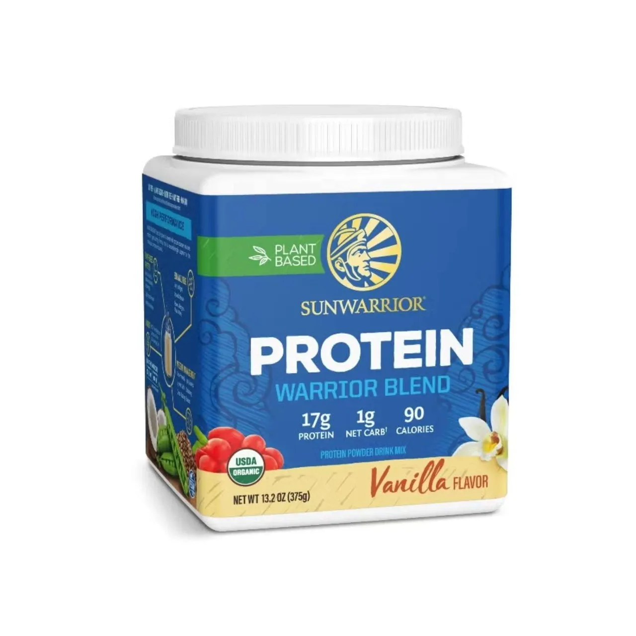 Sunwarrior مزيج البروتين Protein Warrior Blend بالفانيليا