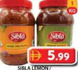 Sibla Lemon/Mixed Veg Pickle