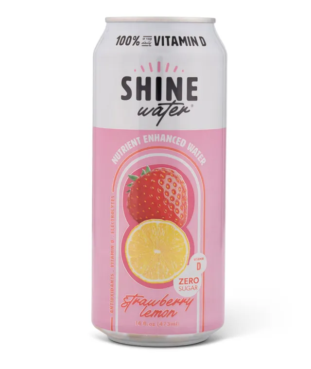 ShineWater Strawberry Lemon Flavored Water