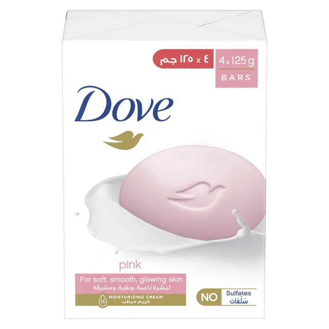 Dove Soap Pink/White