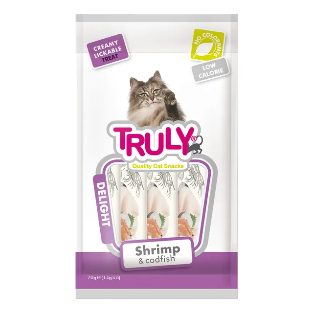 Truly Shrimp & Codfish Cat Snacks