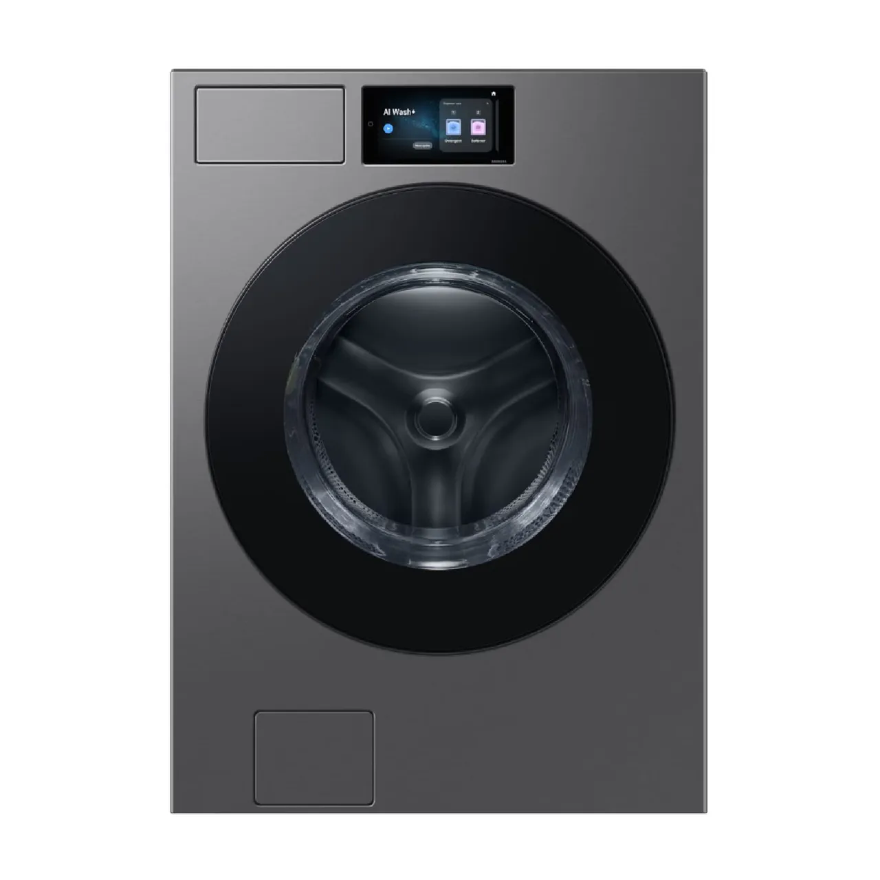 Samsung غسالة ومجفف بتحميل أمامي، 18.5/، 1100 RPM، WD90F18BCSGU