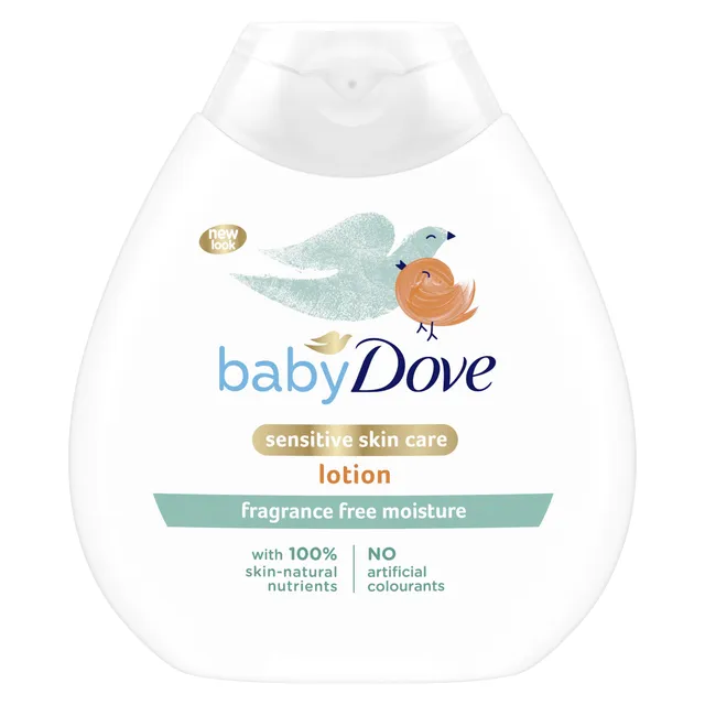 Baby Dove Sensitive Skin Care Fragrance Free Lotion