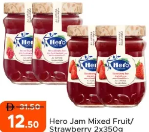 Hero Jam Mixed Fruit/Strawberry