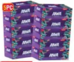 Awa مناديل وجه من 2 طبقة