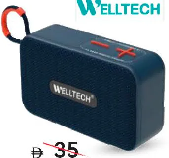 Welltech Speaker BOOM30
