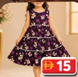 M.Basir Girls Frock