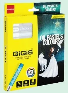 Gigis أقلام تلوين باستيل زيتية