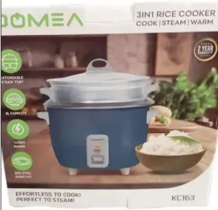 Domea Rice Cooker 3In1, 1000W-KC163