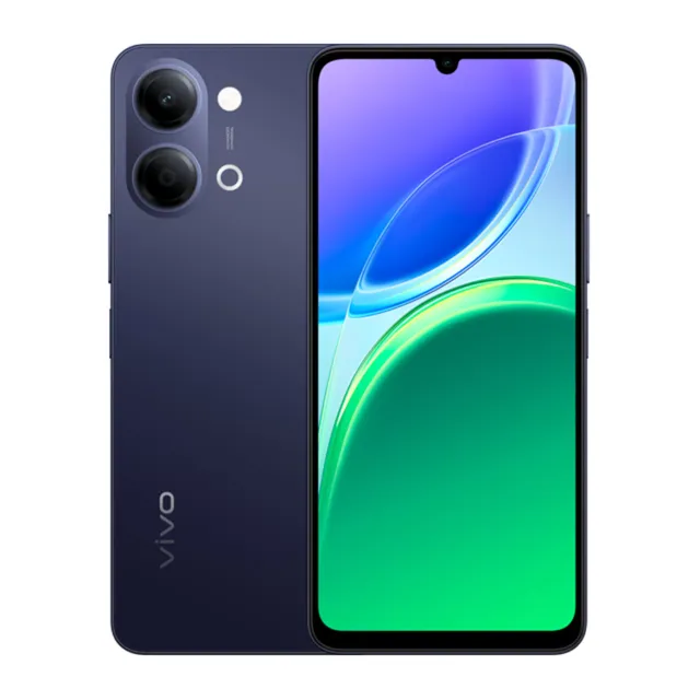 Vivo Y05 4G Smartphone, 4 GB RAM, 64 GB Storage, Black