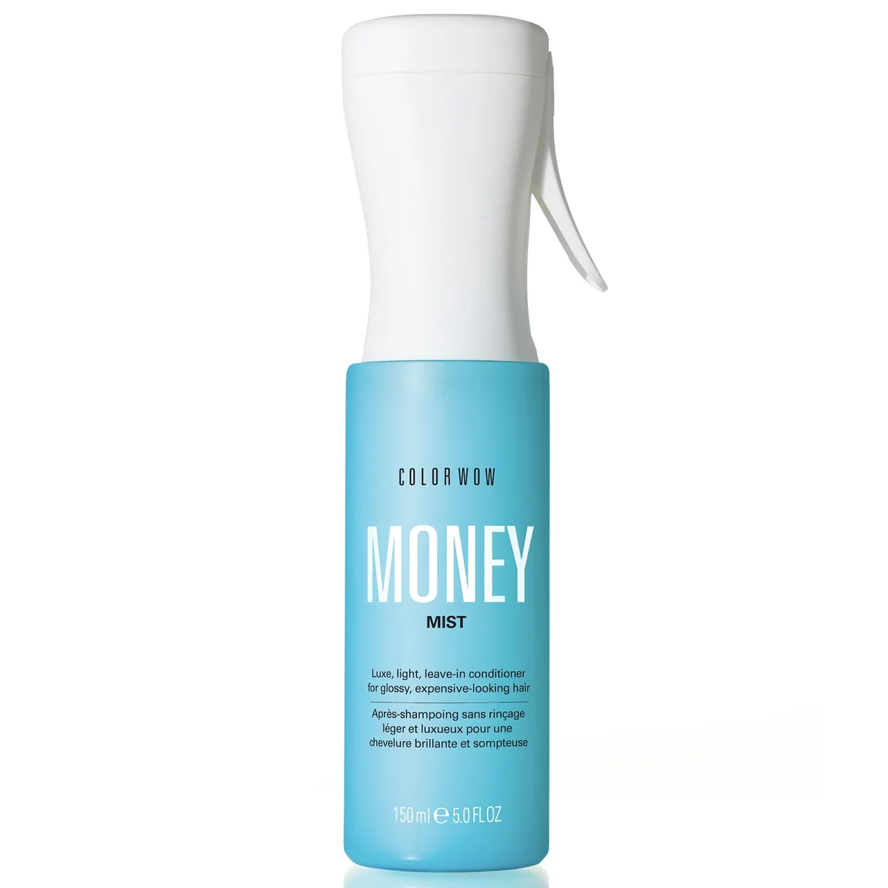 COLOR WOWMONEY MIST معالجة ليف إن فاخرة لشعر لامع، ترطب وتفك التشابك وتمنع النفشة لملمس ناعم حريري